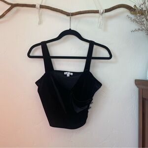 Black Velvet Rabbit Rose Tank